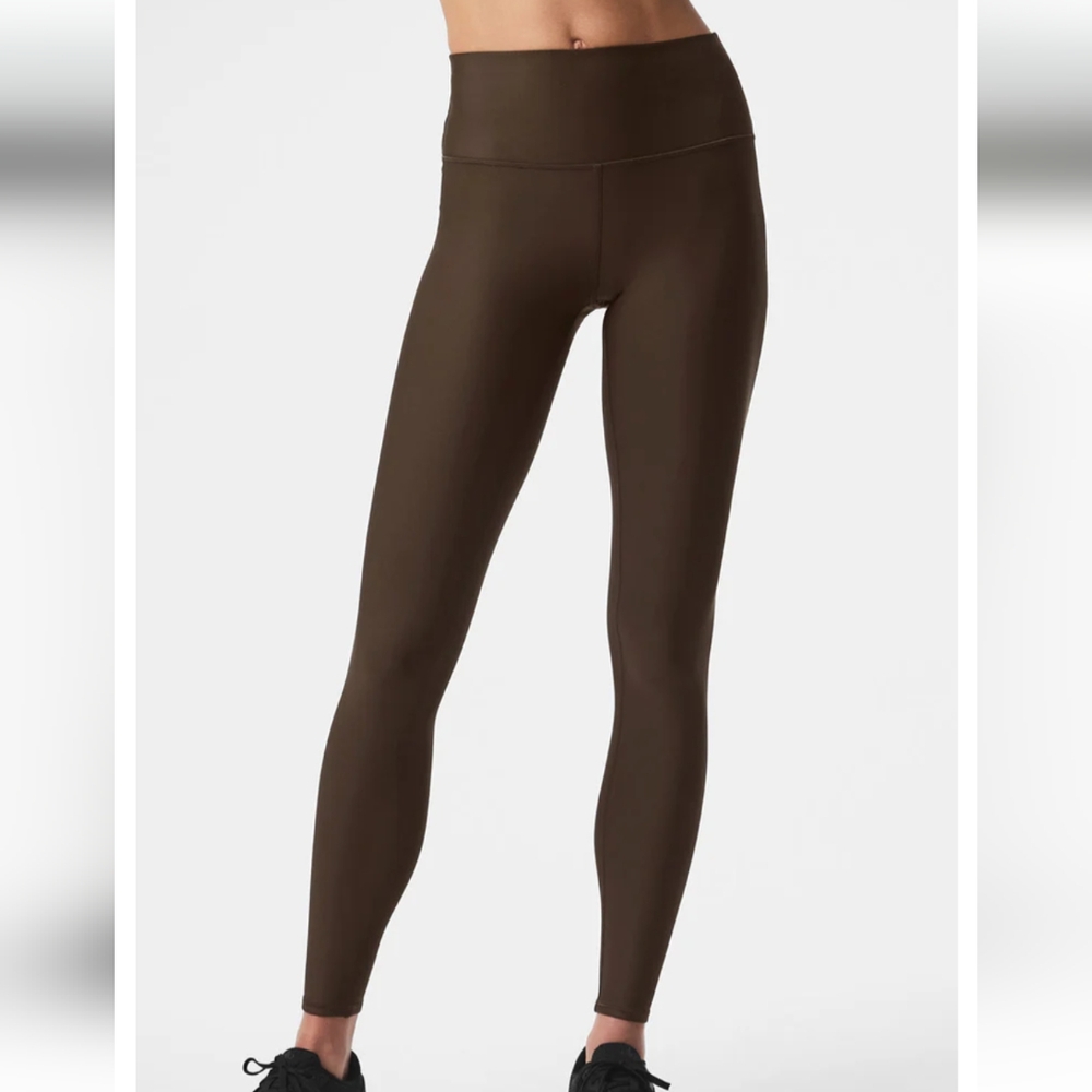 Alo Yoga Airlift Hi Waist 7/8 Legging XS Espresso